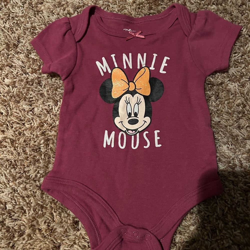 Disney Minnie Mouse Kids One Piece - Purple